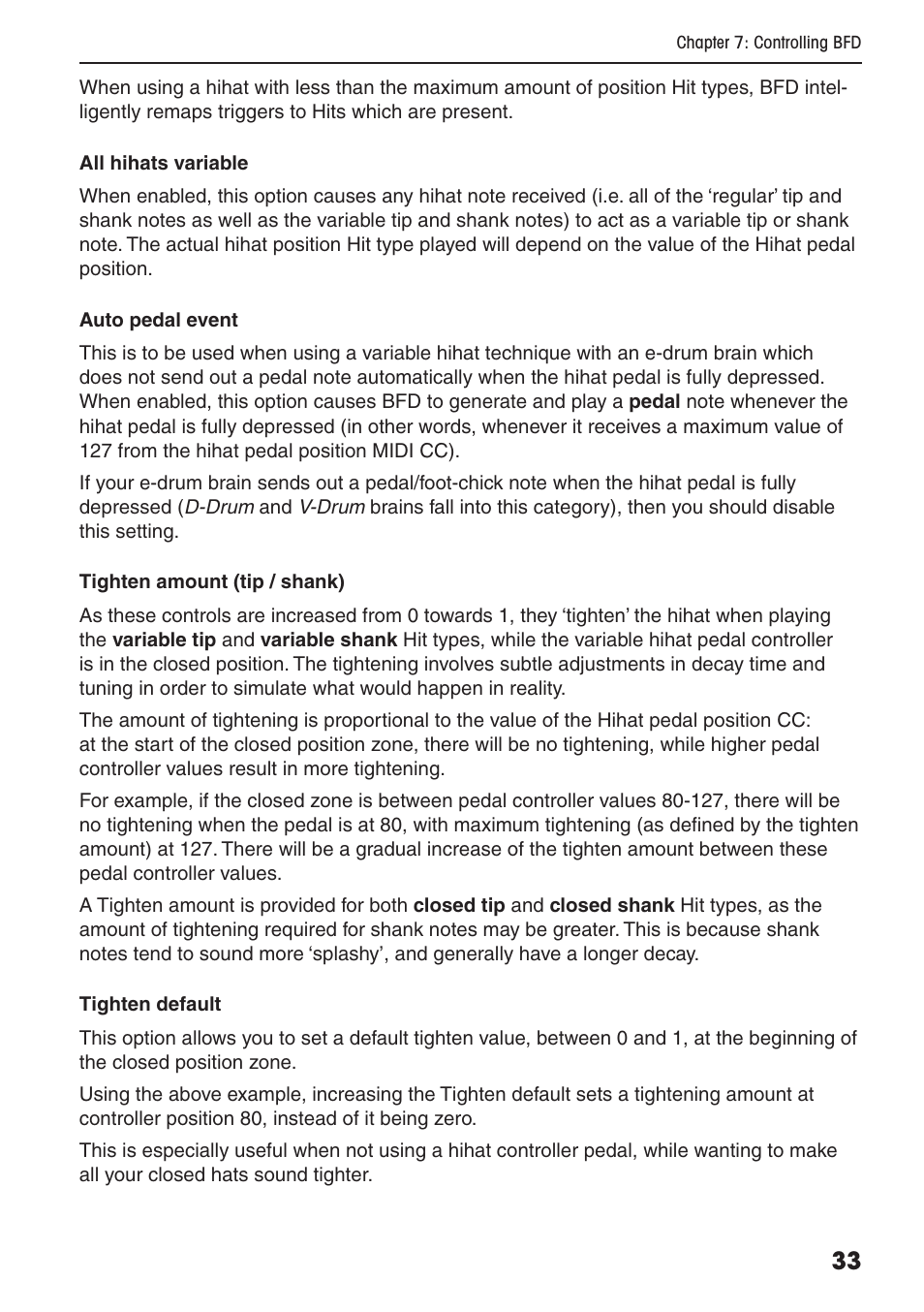 FXpansion BFD Premium Acoustic Drum Module User Manual | Page 39 / 82