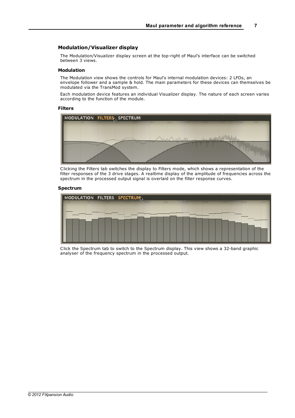 FXpansion Maul User Manual | Page 7 / 33
