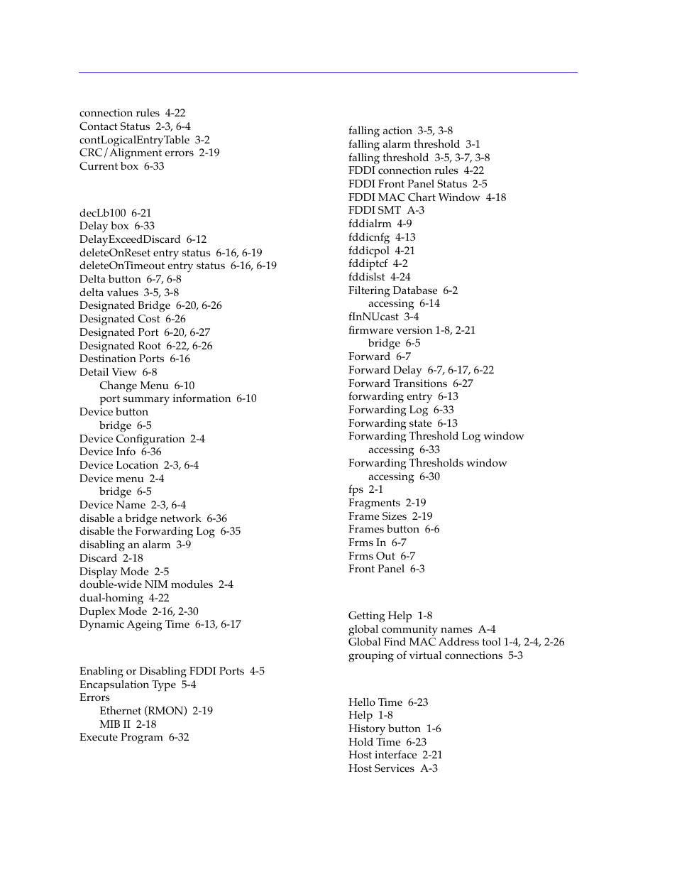 Cabletron Systems 7C03 User Manual | Page 146 / 150