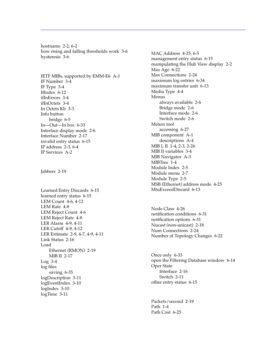 Cabletron Systems 7C03 User Manual | Page 147 / 150