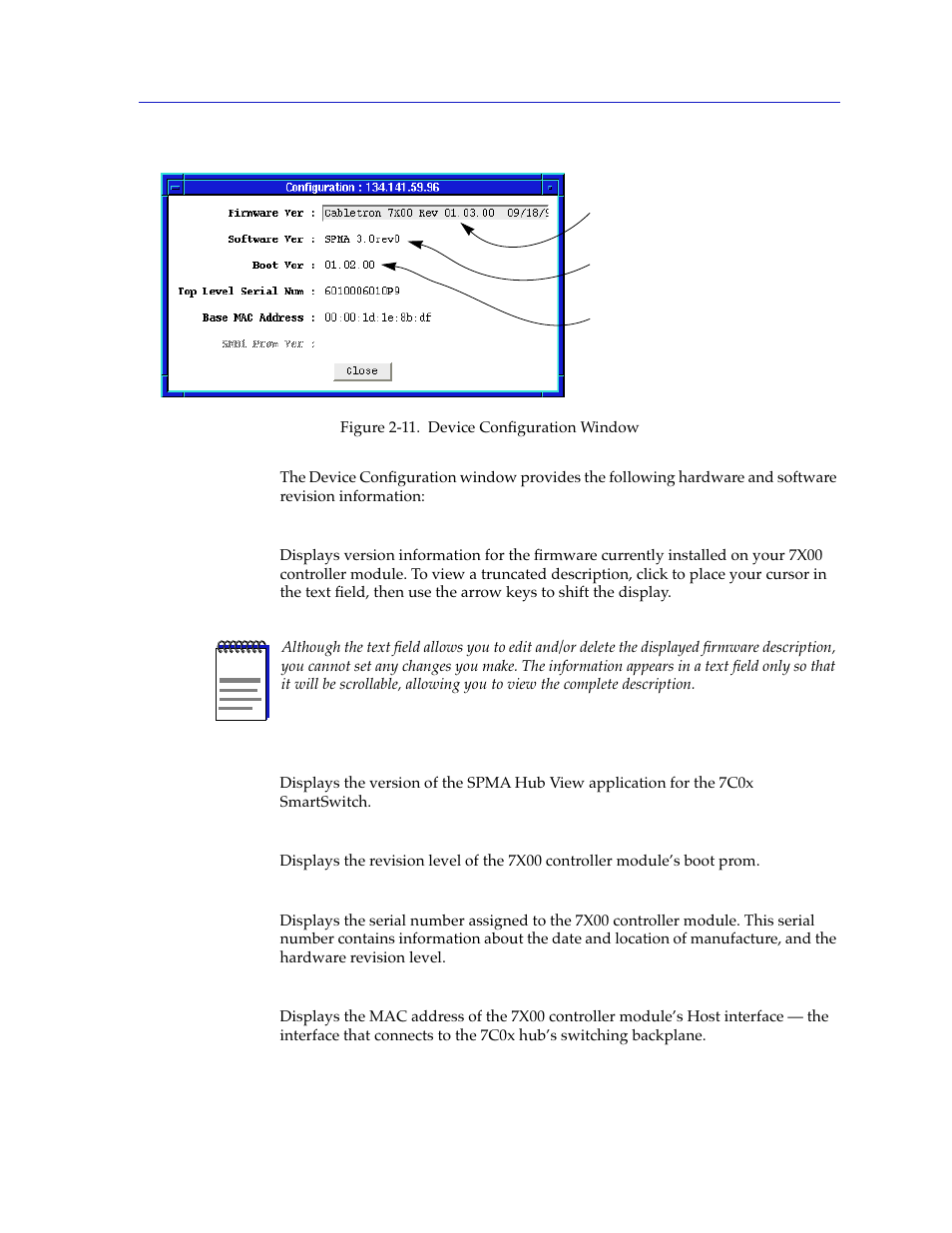 Cabletron Systems 7C03 User Manual | Page 37 / 150