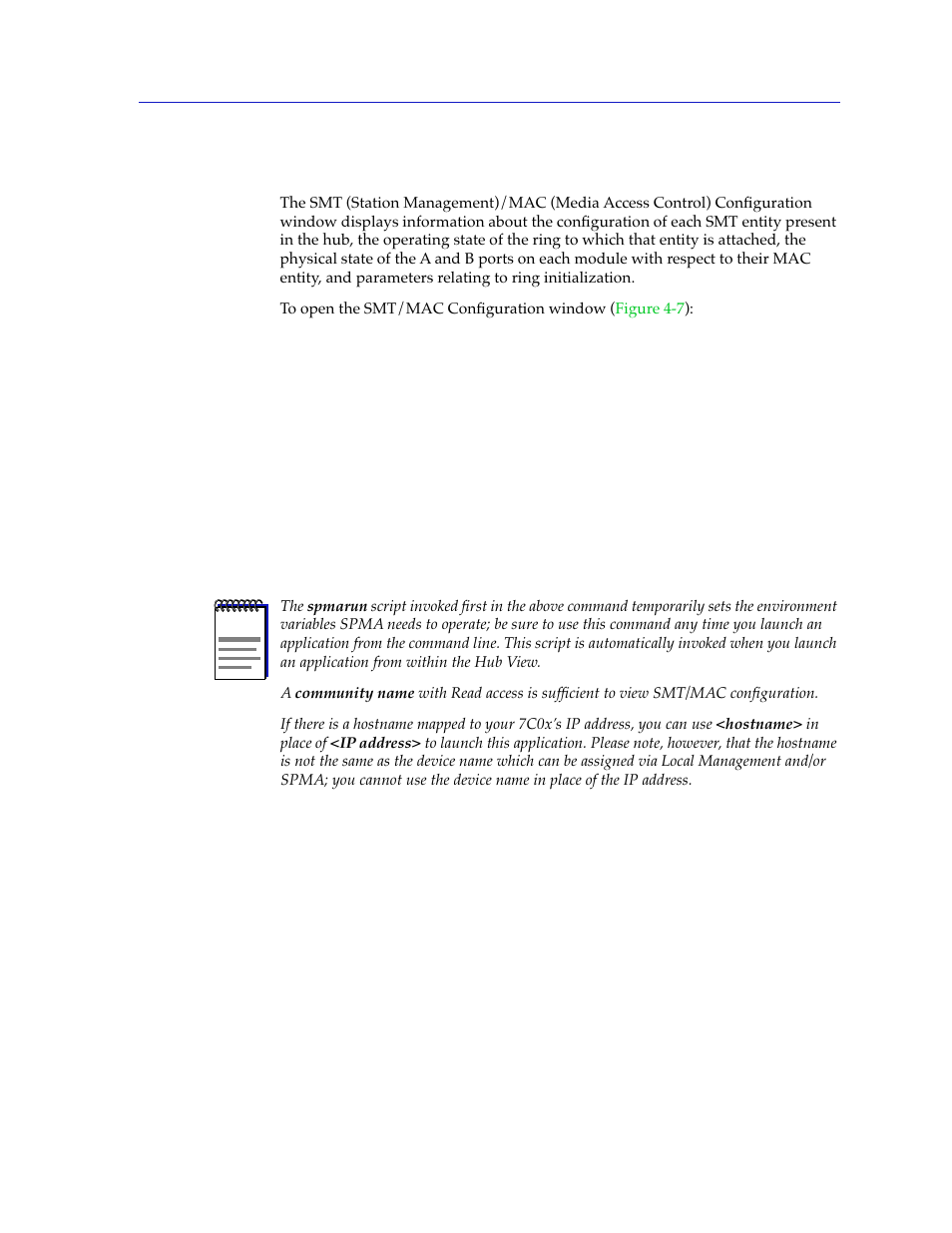 Smt/mac configuration, Smt/mac configuration -13 | Cabletron Systems 7C03 User Manual | Page 81 / 150