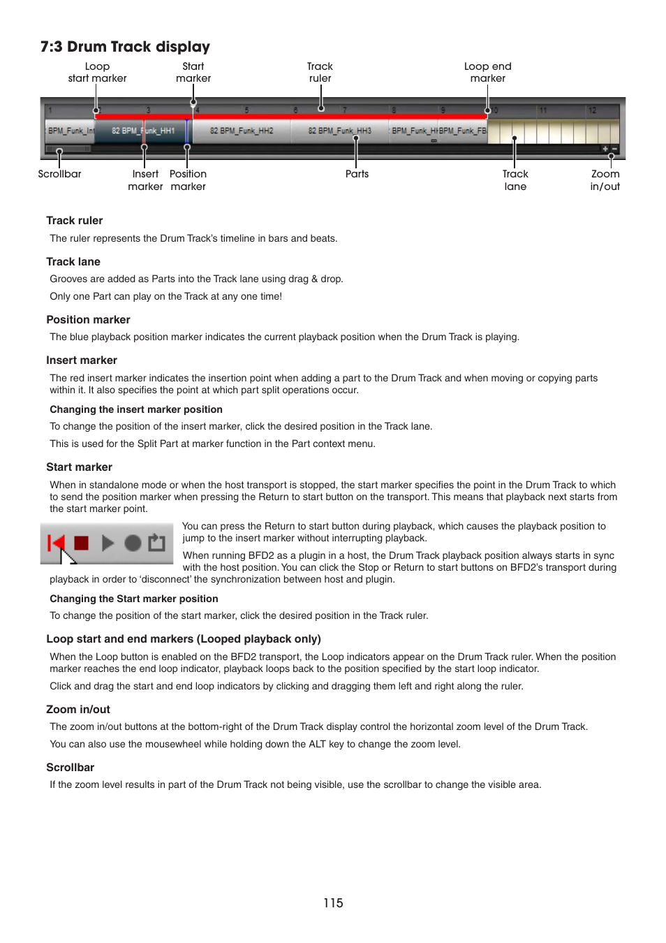 3 drum track display | FXpansion BFD2 Manual User Manual | Page 115 / 180