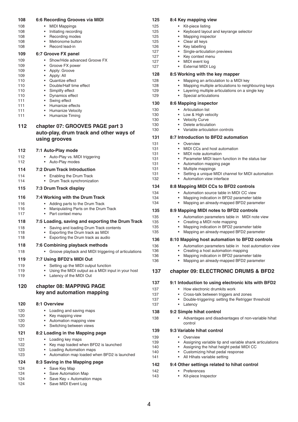 FXpansion BFD2 Manual User Manual | Page 4 / 180