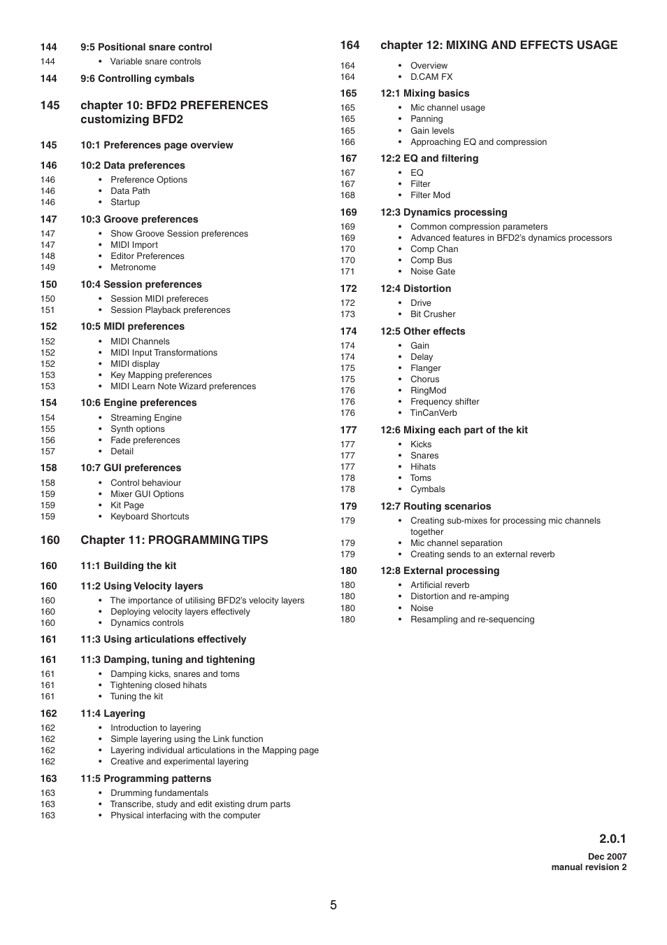 FXpansion BFD2 Manual User Manual | Page 5 / 180