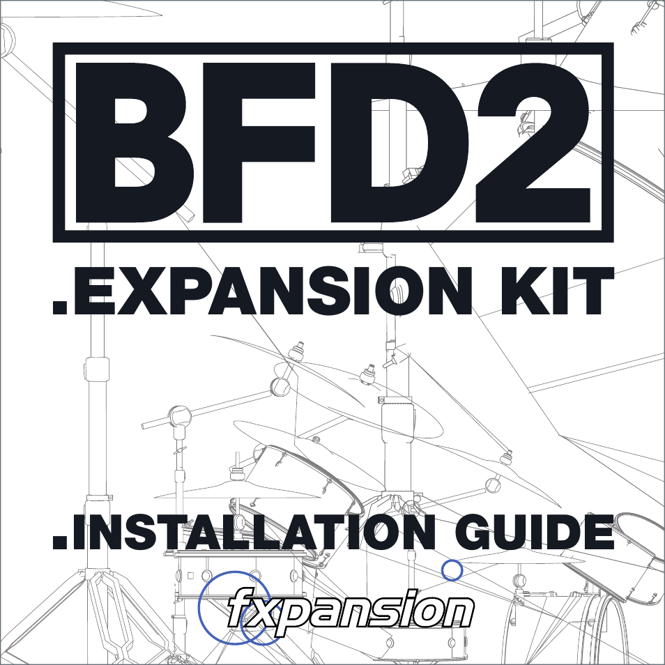 FXpansion BFD2 Expansion Kit User Manual | 12 pages