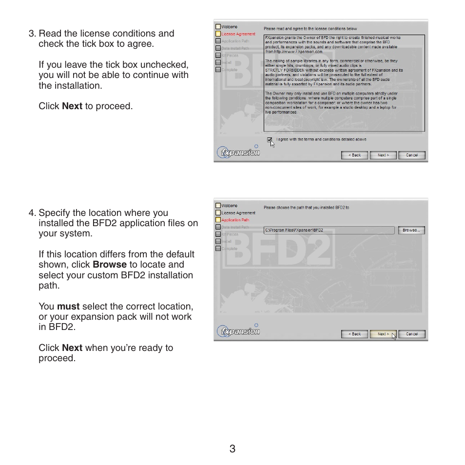 FXpansion BFD2 Expansion Pack User Manual | Page 3 / 12