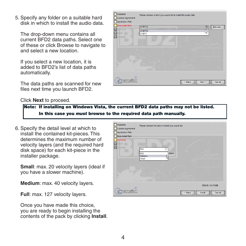 FXpansion BFD2 Expansion Pack User Manual | Page 4 / 12