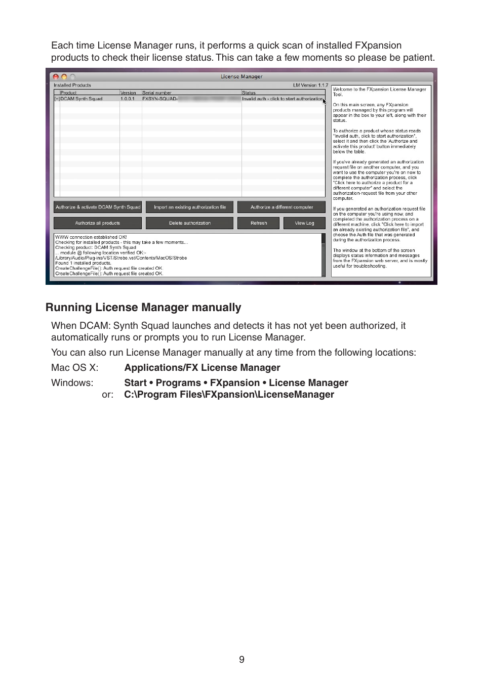 FXpansion DCAM Synth Squad Quick Start Guide User Manual | Page 9 / 46