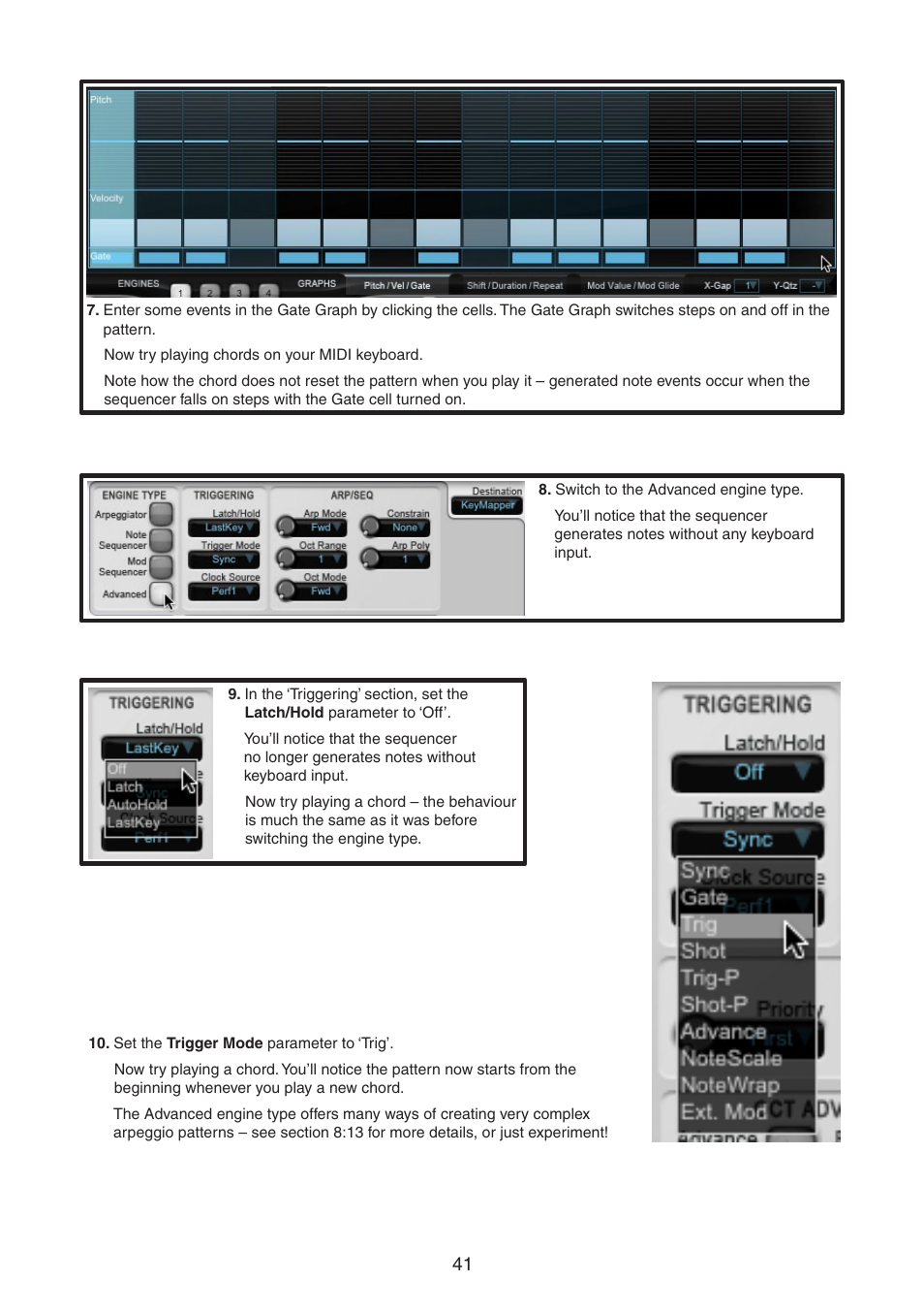 FXpansion DCAM Synth Squad Quick Start Guide User Manual | Page 41 / 48