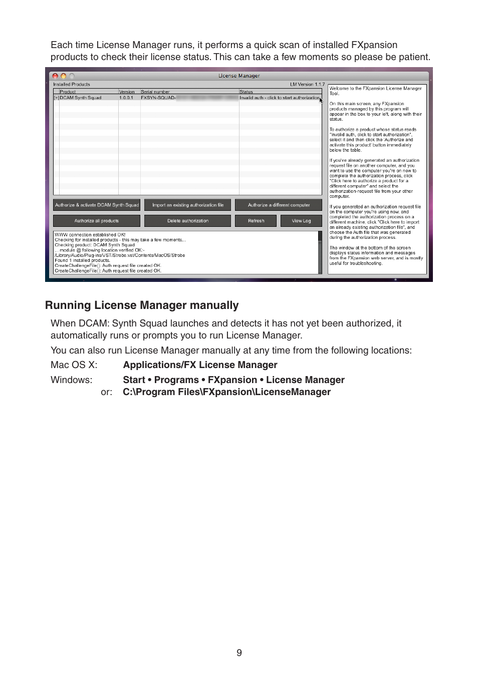 FXpansion DCAM Synth Squad Quick Start Guide User Manual | Page 9 / 48