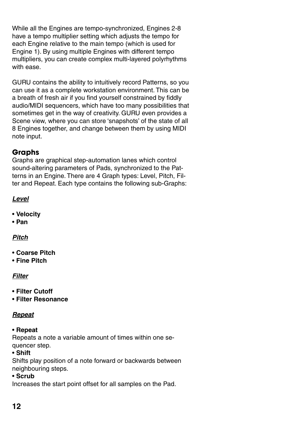 FXpansion GURU User Manual | Page 13 / 97