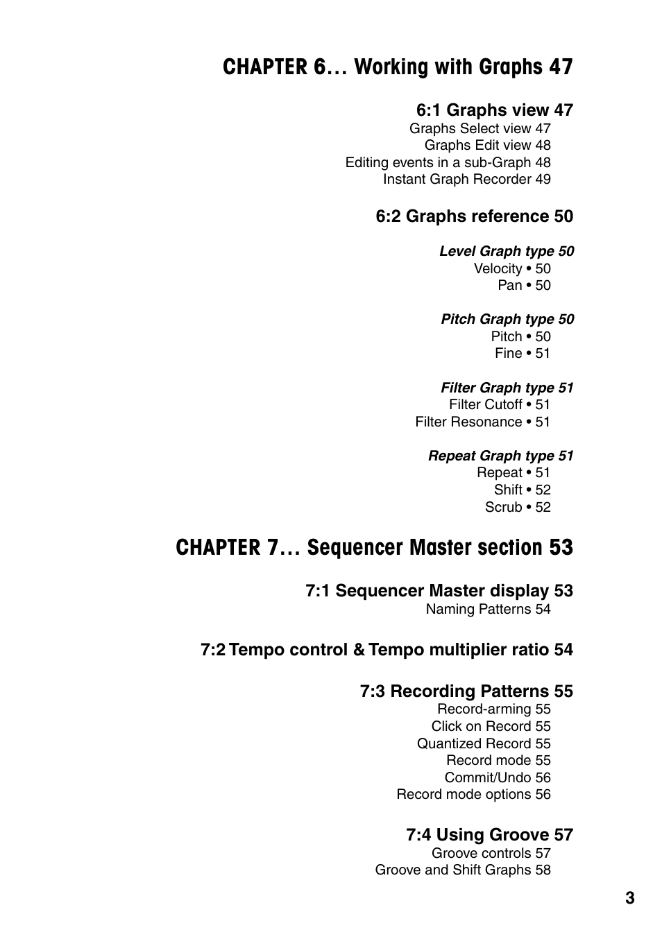 Chapter 6 … working with graphs 47 | FXpansion GURU User Manual | Page 4 / 97