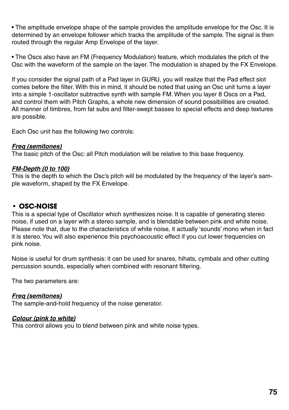 FXpansion GURU User Manual | Page 76 / 97