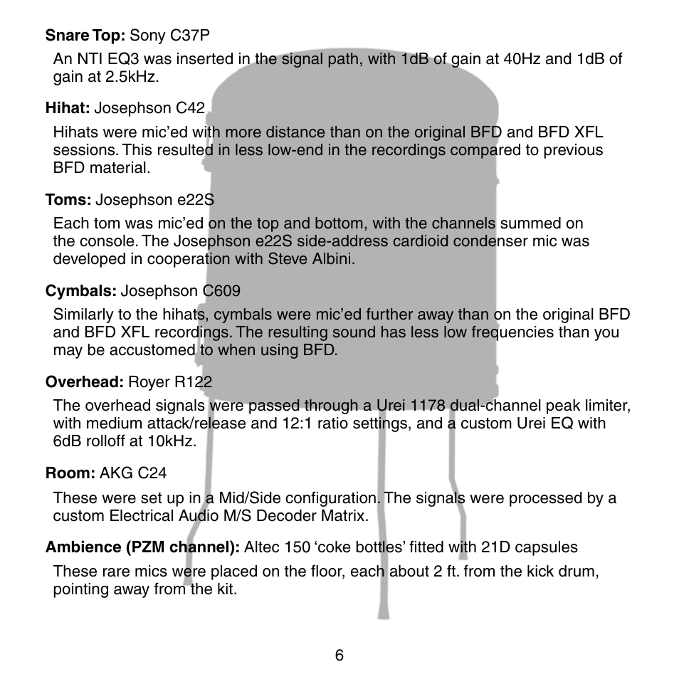 FXpansion BFD Deluxe User Manual | Page 6 / 16