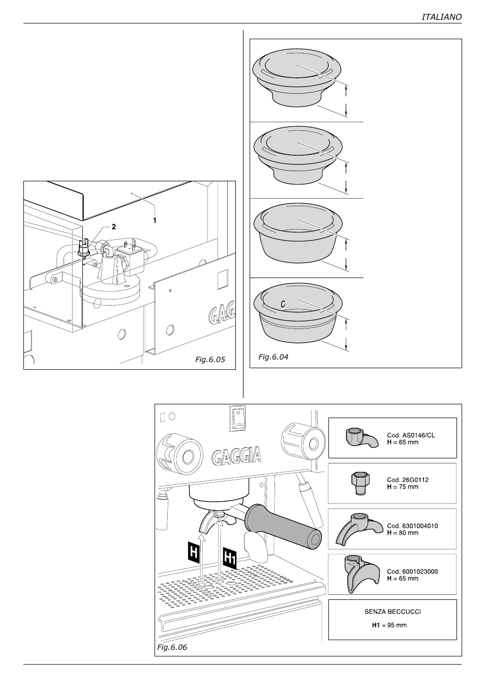 Gaggia TS User Manual | Page 10 / 63