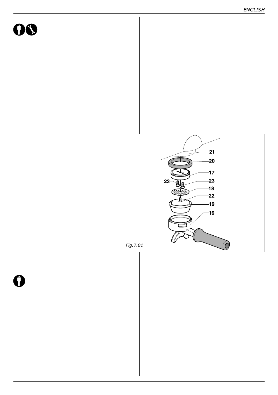 Gaggia TS User Manual | Page 24 / 63