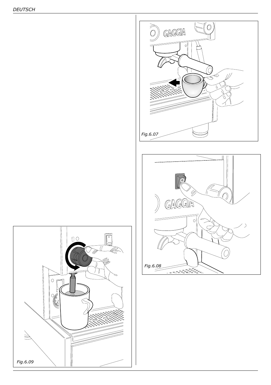 Gaggia TS User Manual | Page 33 / 63