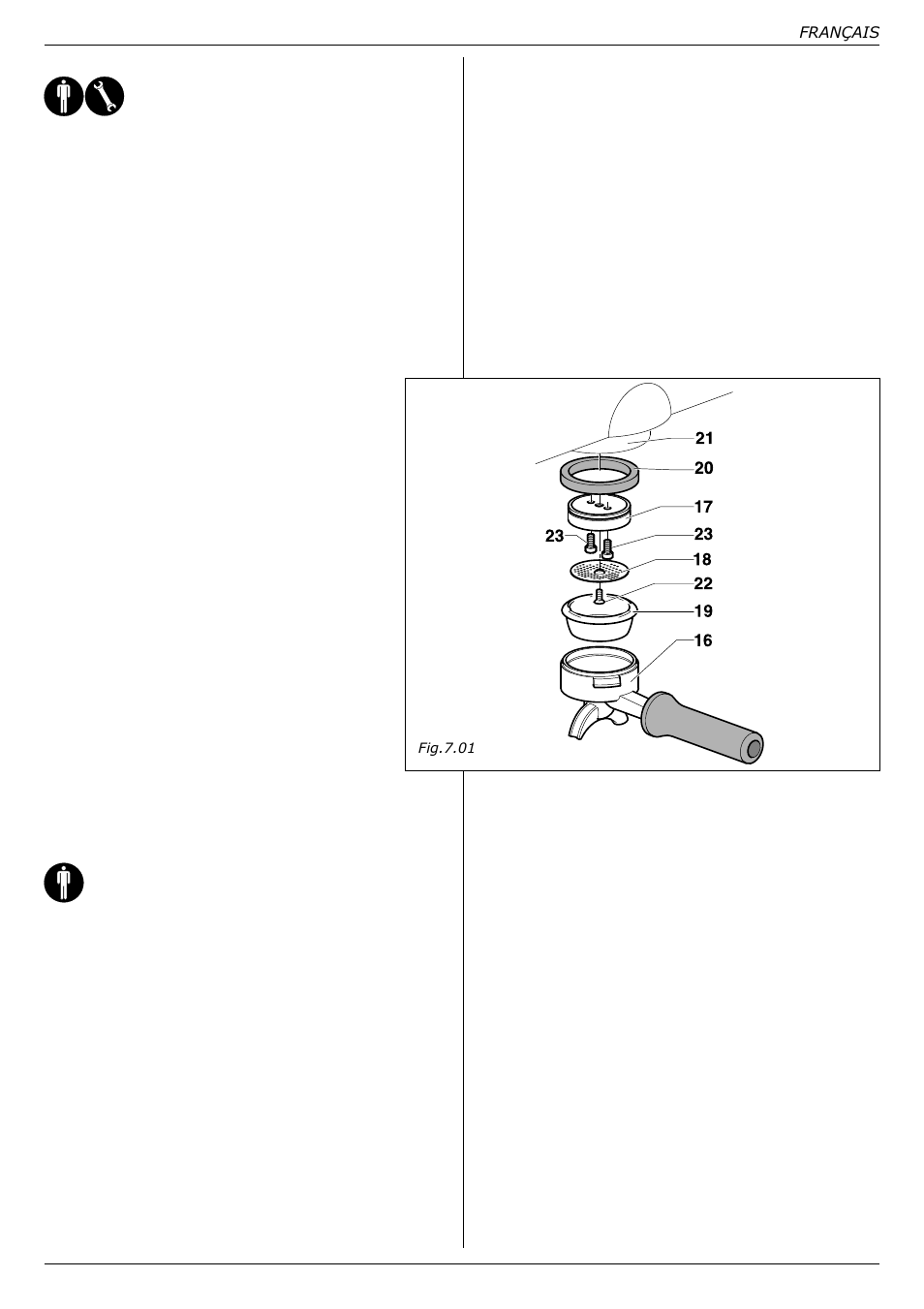 Gaggia TS User Manual | Page 46 / 63