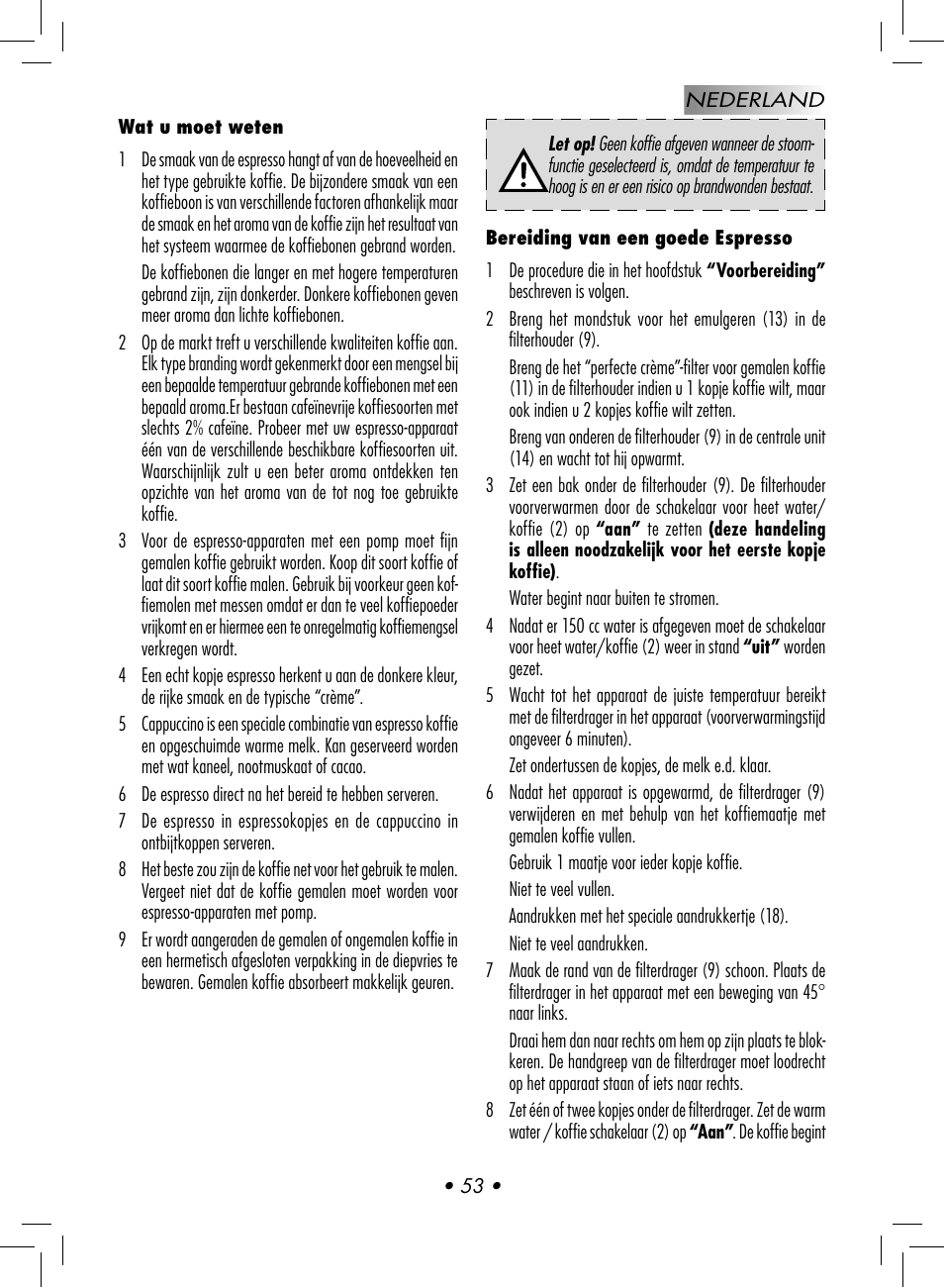 Gaggia Baby User Manual | Page 55 / 78