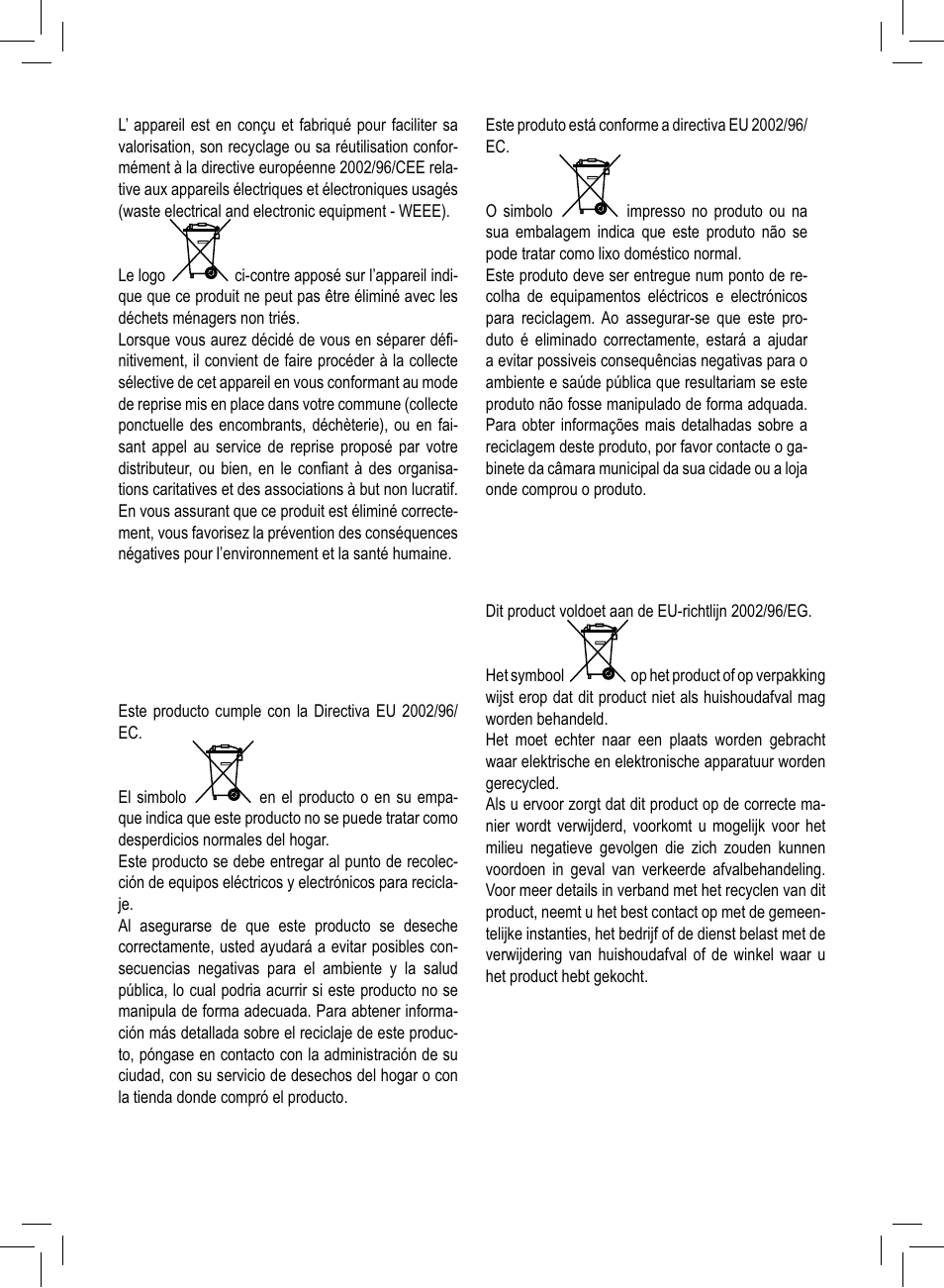 Gaggia Baby User Manual | Page 73 / 78