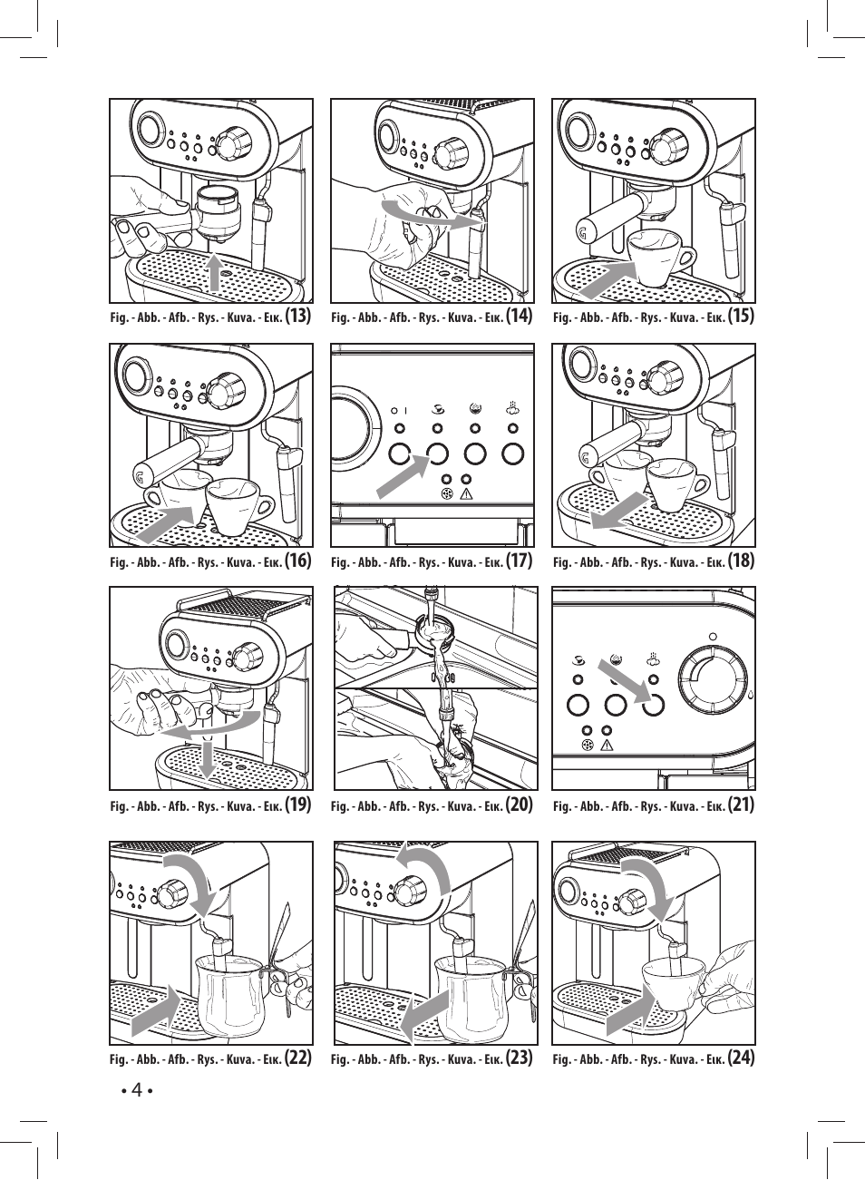 Gaggia CAREZZA User Manual | Page 4 / 80