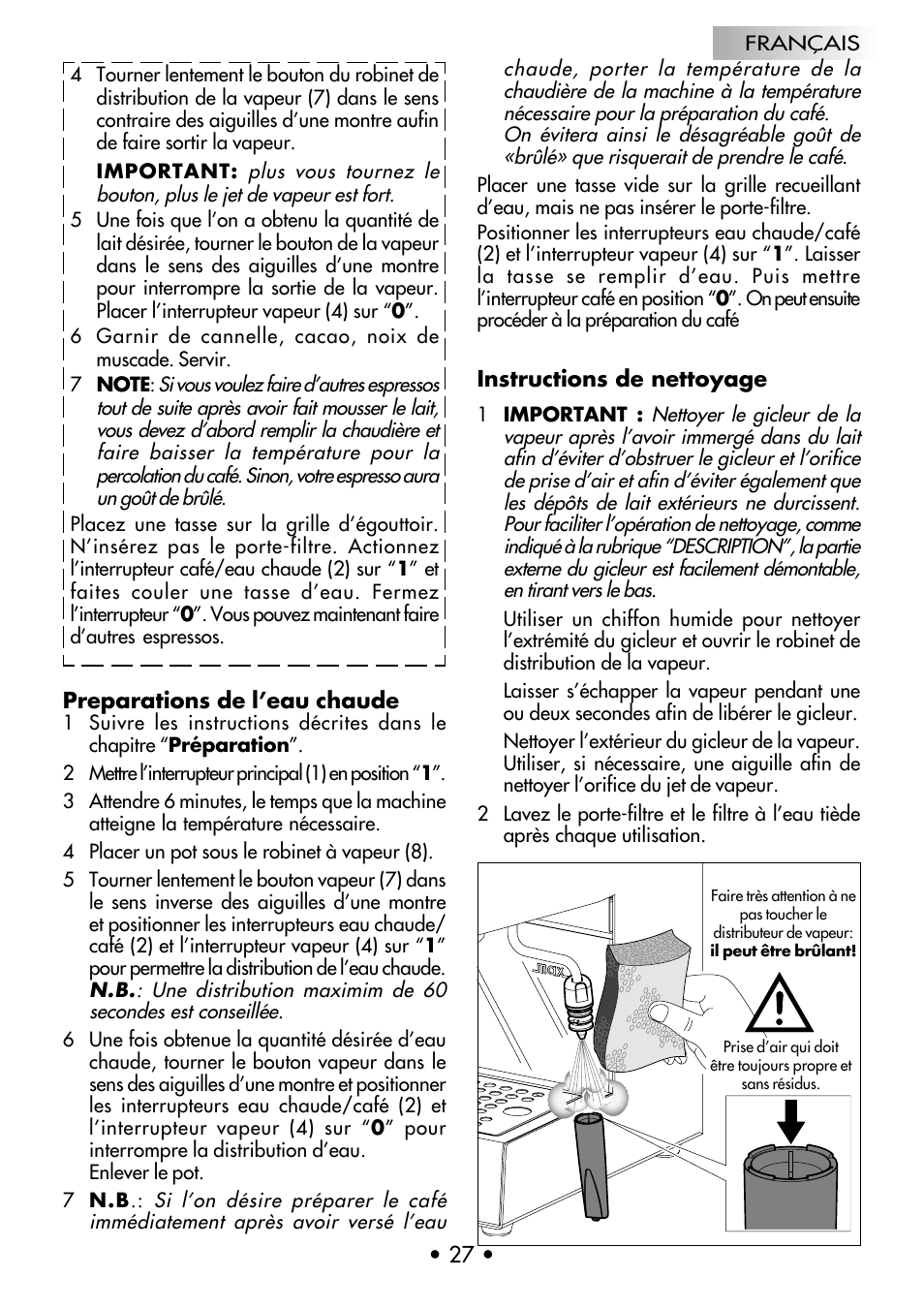 Gaggia CLASSIC User Manual | Page 28 / 53
