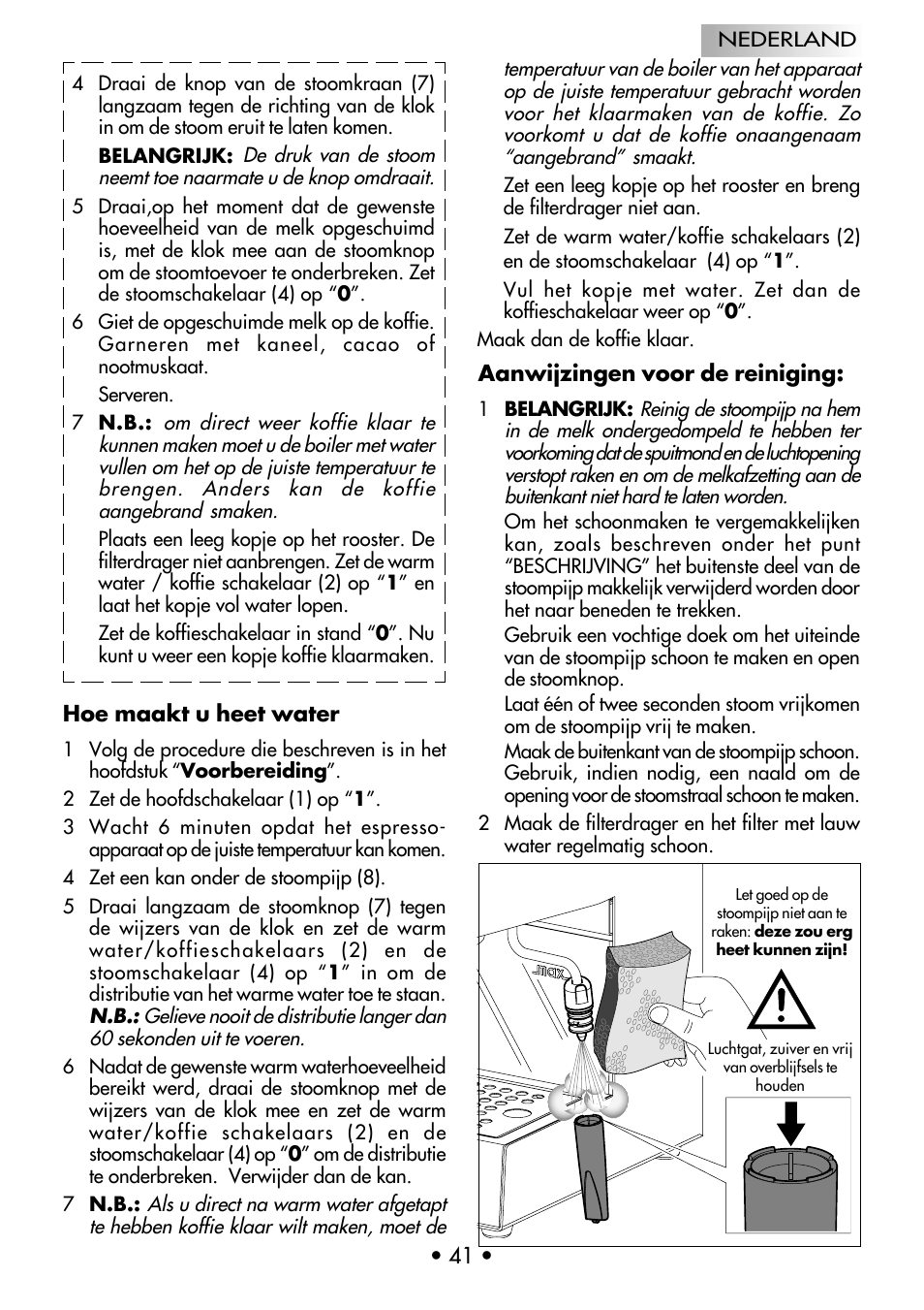 Gaggia CLASSIC User Manual | Page 42 / 53