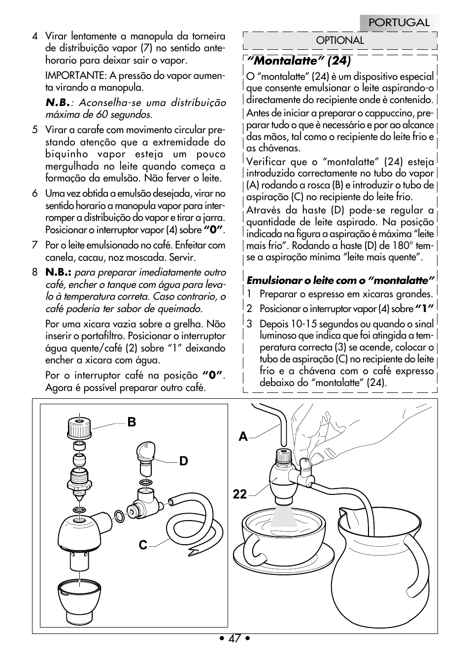 Gaggia CLASSIC User Manual | Page 48 / 53