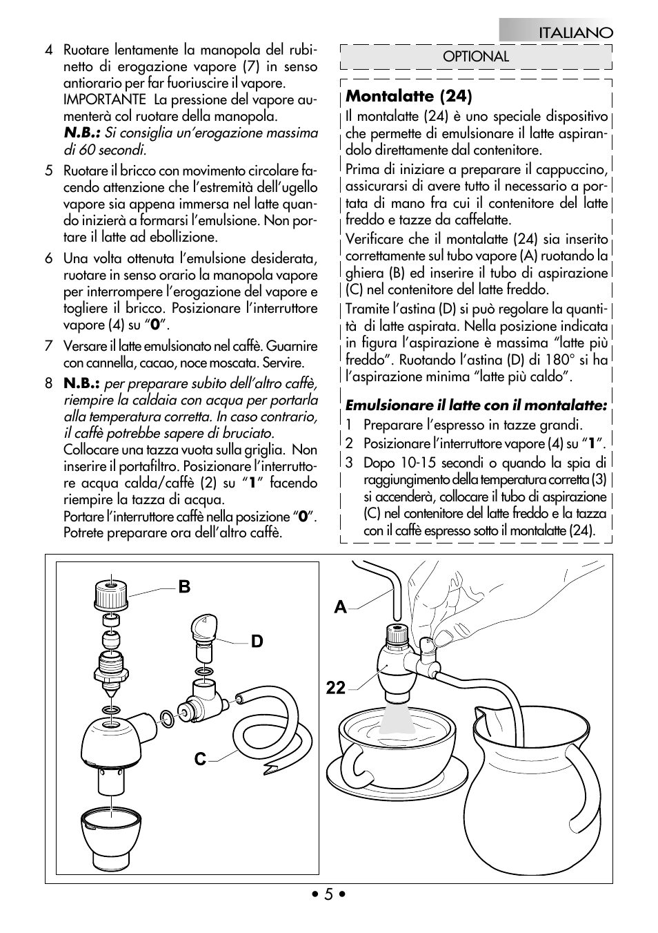 Gaggia CLASSIC User Manual | Page 6 / 53