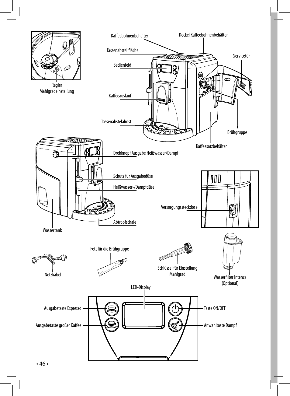 Gaggia UNICA User Manual | Page 46 / 88