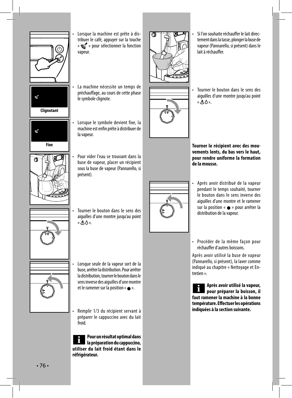 Gaggia UNICA User Manual | Page 76 / 88