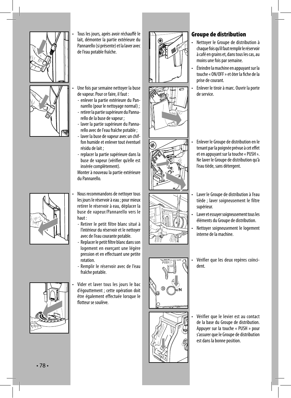 Groupe de distribution | Gaggia UNICA User Manual | Page 78 / 88