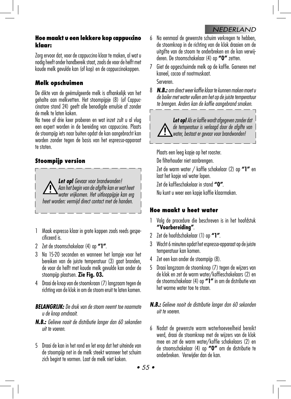 Gaggia CLASSIC User Manual | Page 58 / 76