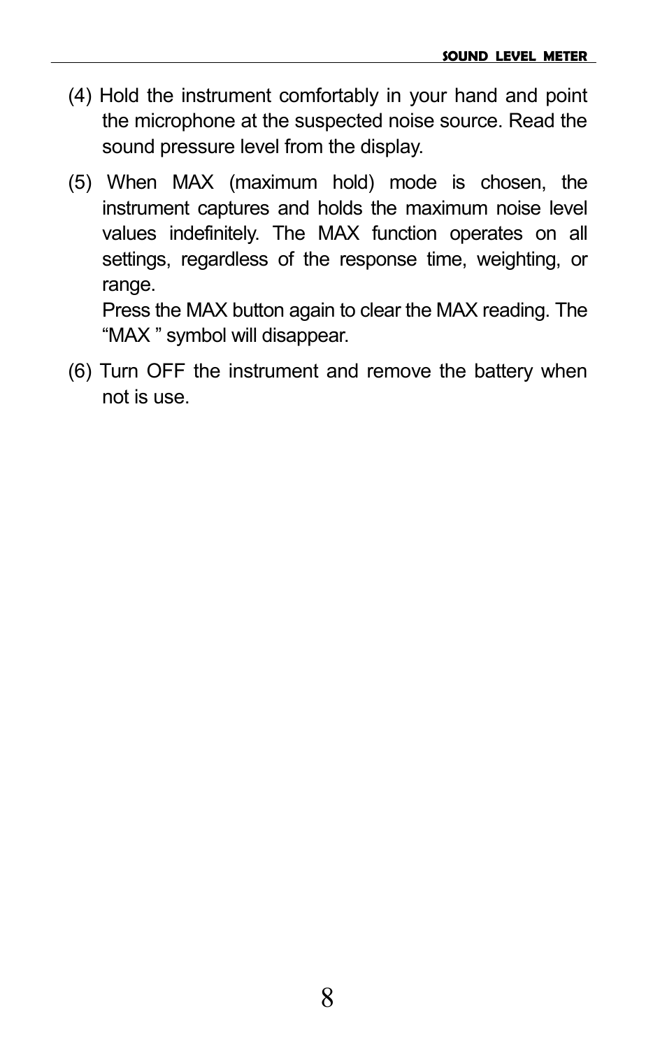 Galaxy Audio CHECK MATE CM-130 User Manual | Page 10 / 10