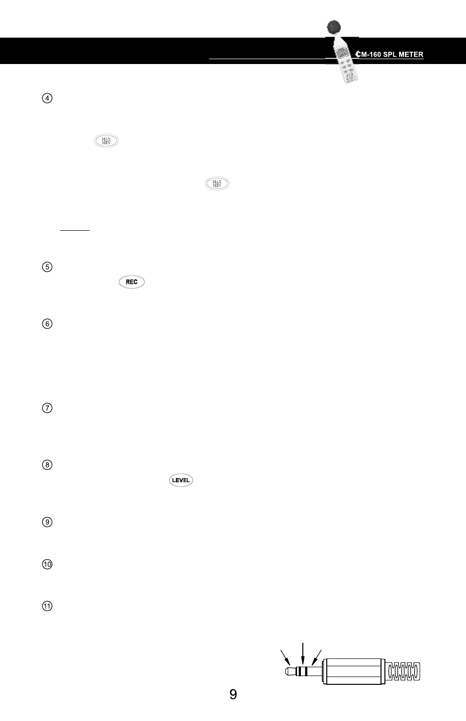 Galaxy Audio CHECK MATE CM-160 User Manual | Page 11 / 24