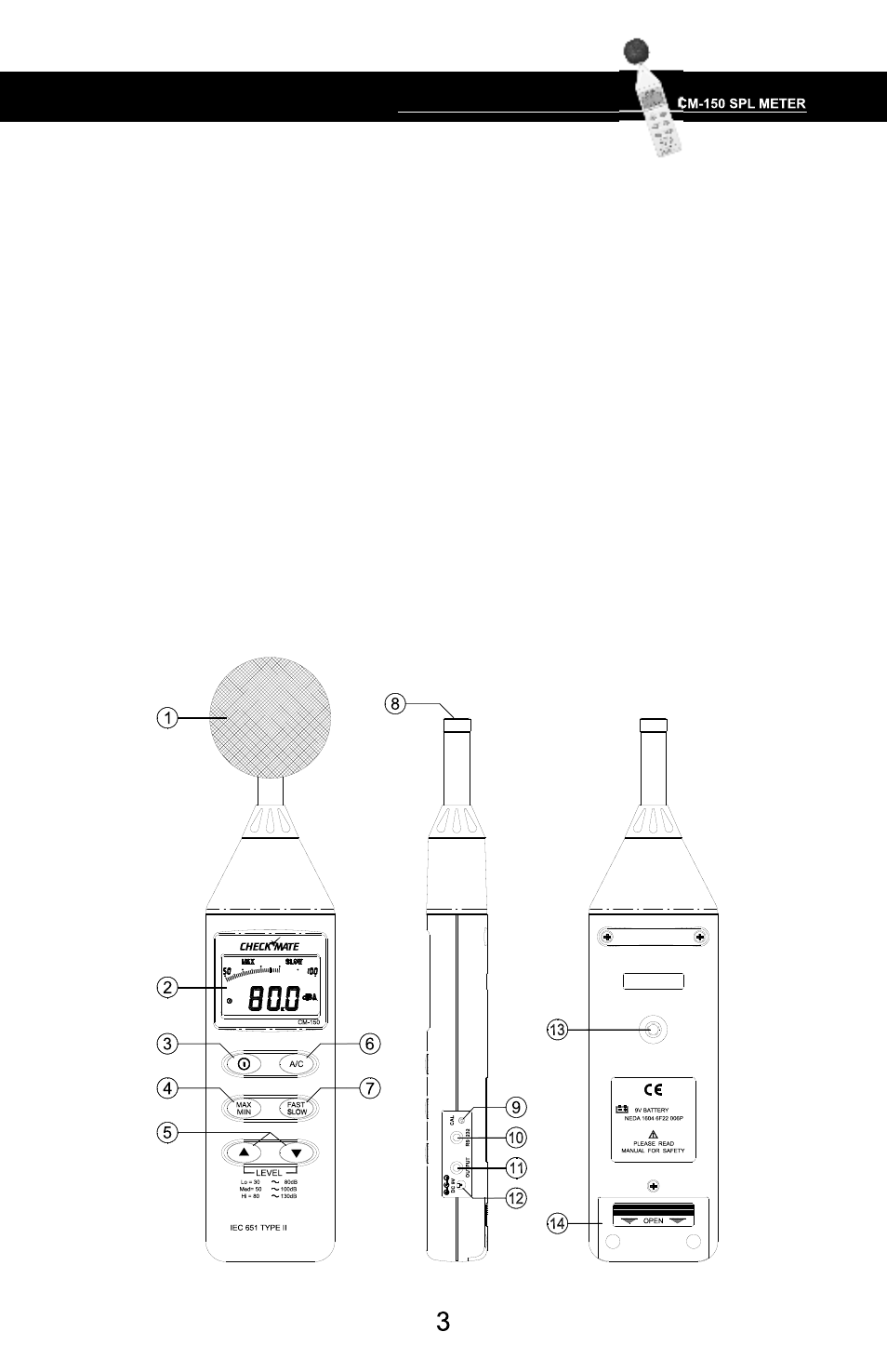 Galaxy Audio CHECK MATE CM-160 User Manual | Page 5 / 24