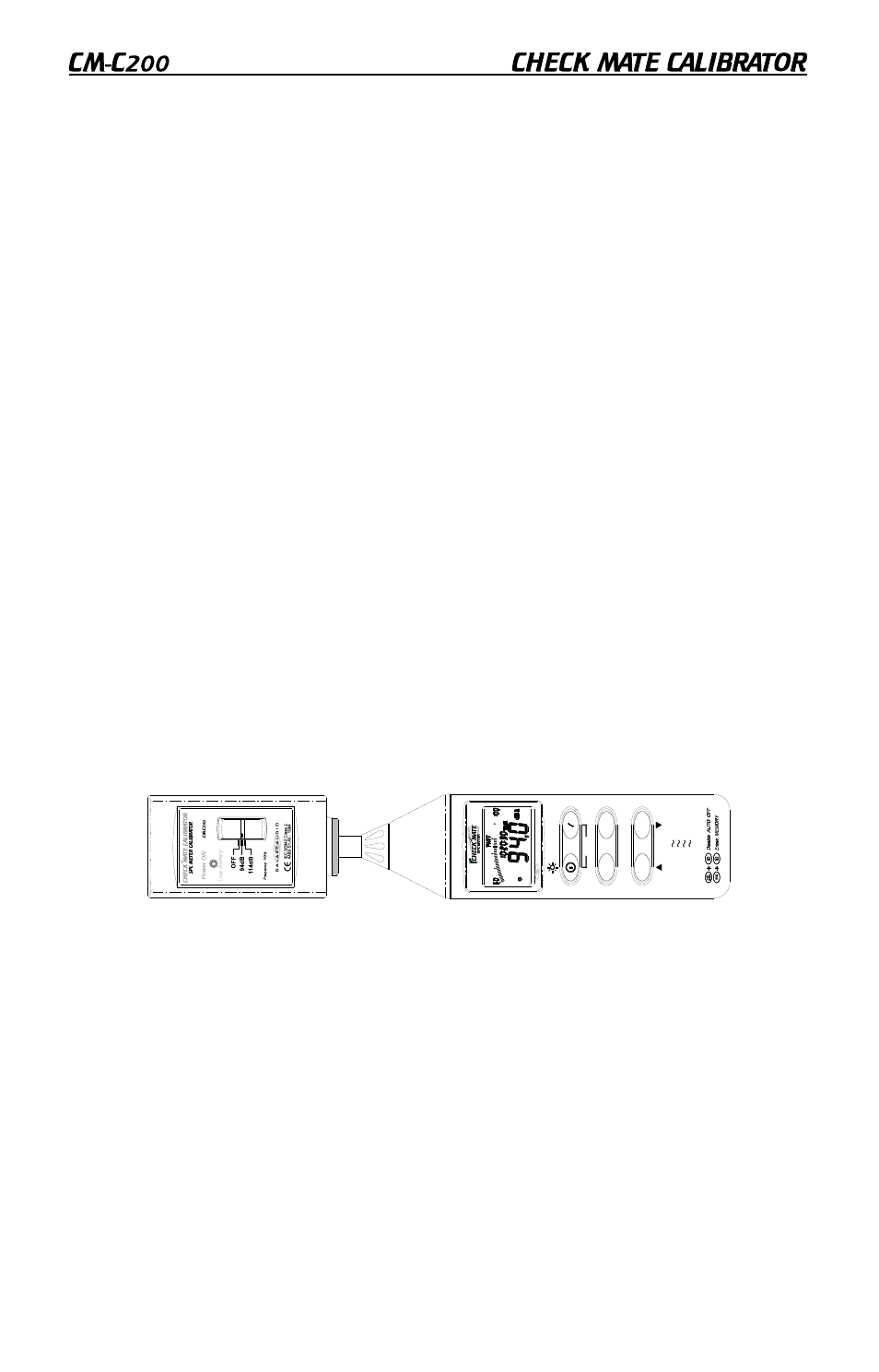 Operating preparation, Calibration procedure | Galaxy Audio CHECK MATE CM-200 User Manual | Page 8 / 12