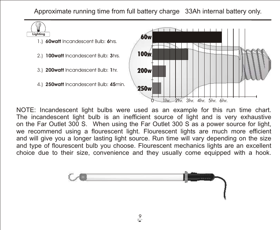 Galaxy Audio FAROUTLET 300 S User Manual | Page 9 / 16