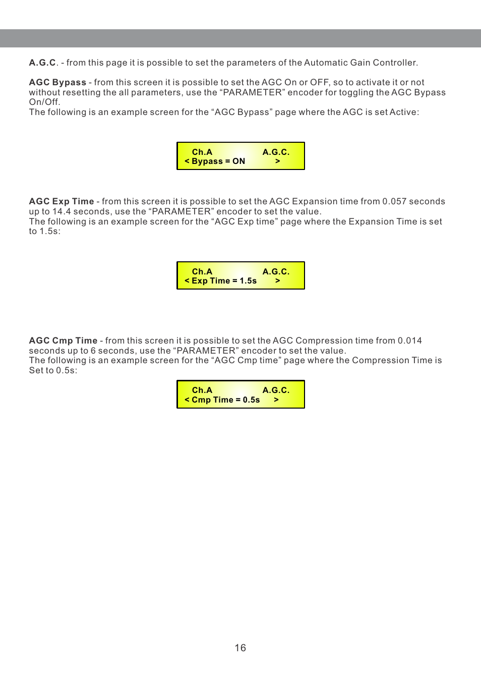 Galaxy Audio DS-CP22 User Manual | Page 17 / 40
