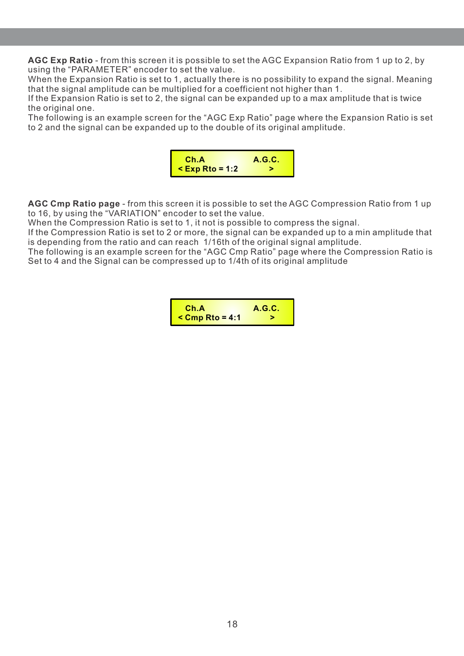 Galaxy Audio DS-CP22 User Manual | Page 19 / 40