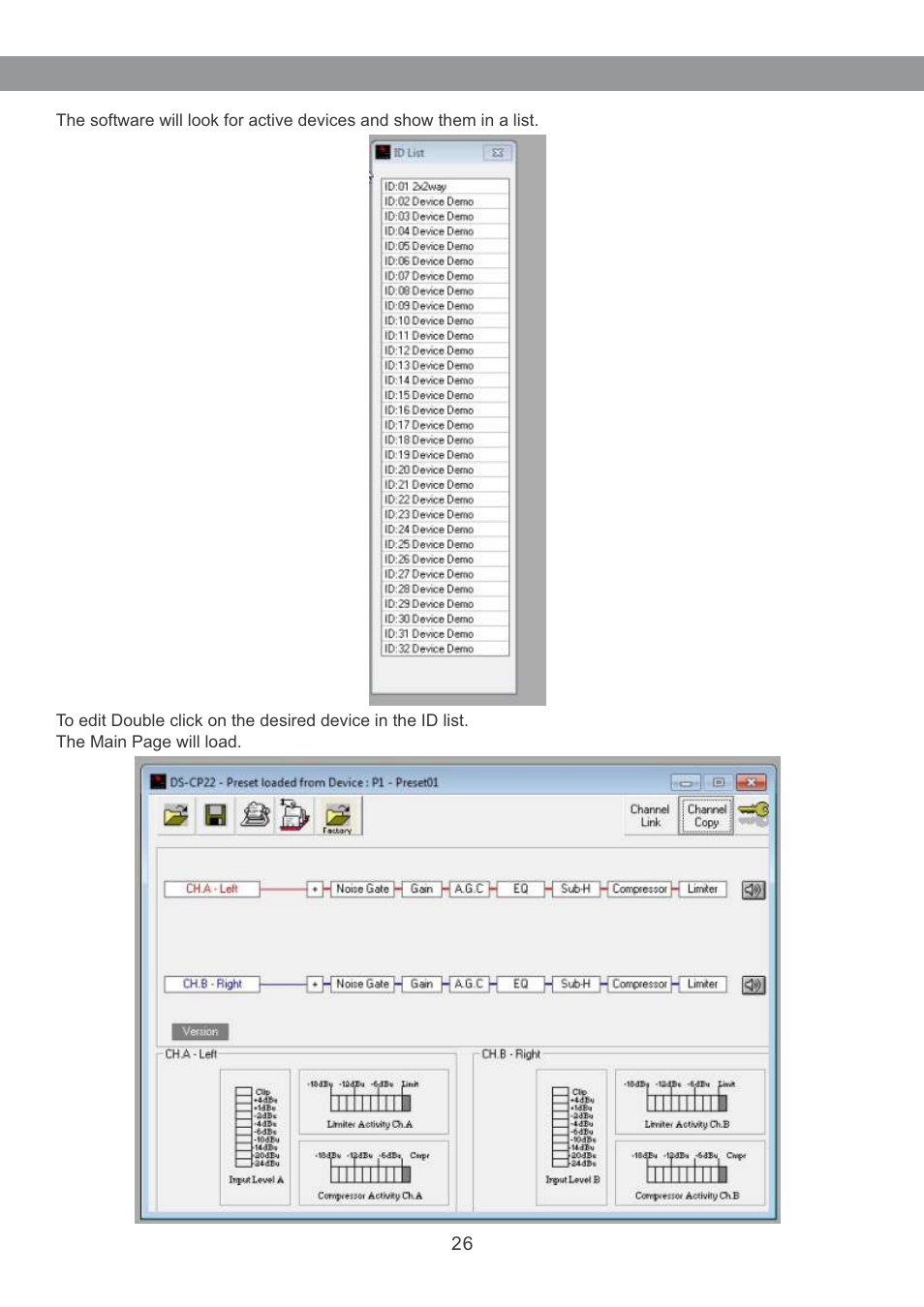 Galaxy Audio DS-CP22 User Manual | Page 27 / 40