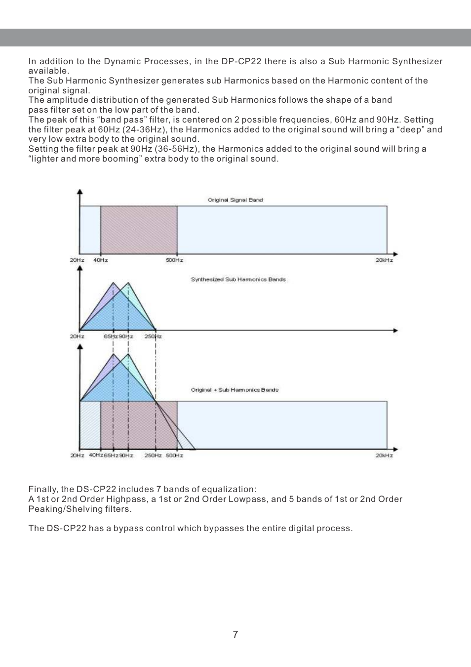 Galaxy Audio DS-CP22 User Manual | Page 8 / 40