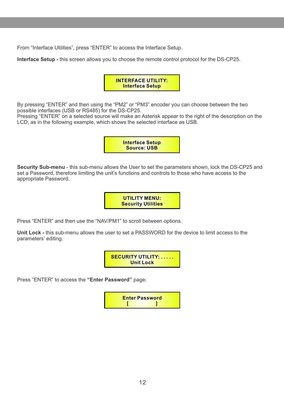 Galaxy Audio DS-CP25 User Manual | Page 13 / 40