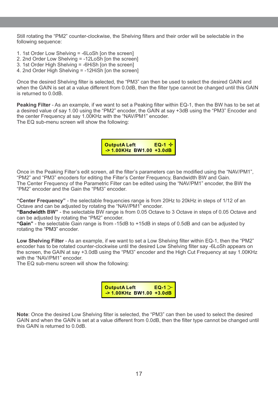 Galaxy Audio DS-CP25 User Manual | Page 18 / 40
