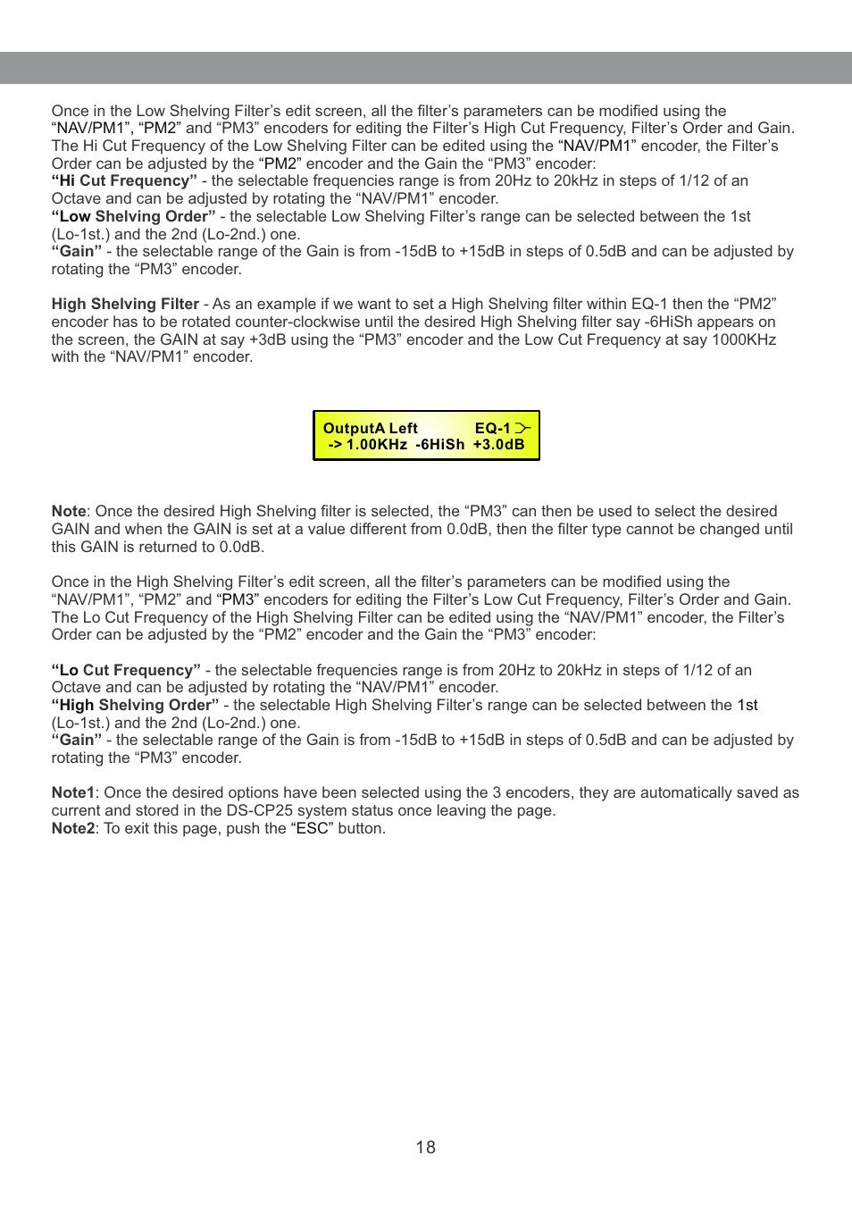 Galaxy Audio DS-CP25 User Manual | Page 19 / 40