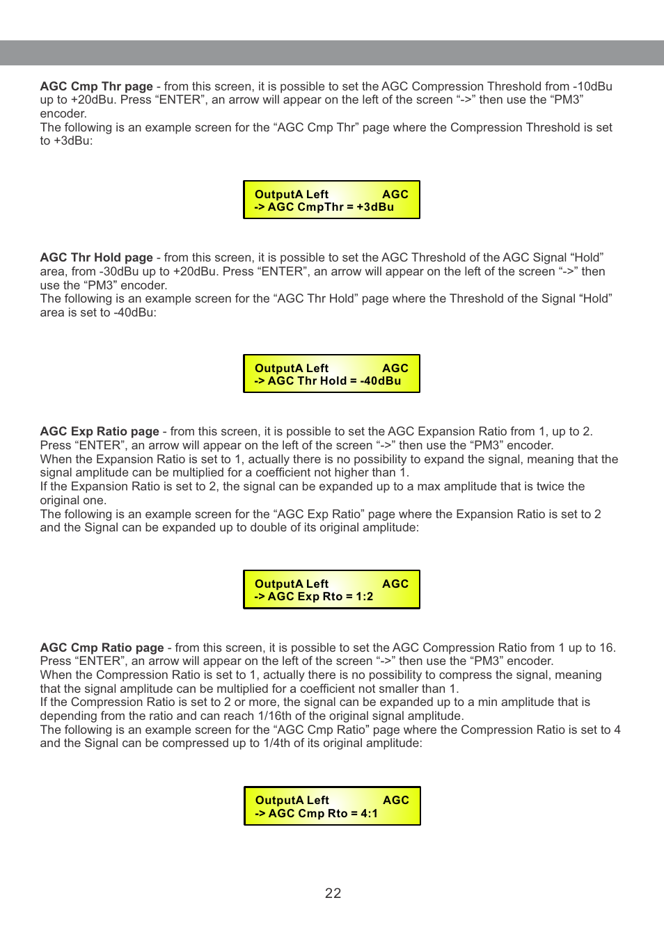 Galaxy Audio DS-CP25 User Manual | Page 23 / 40