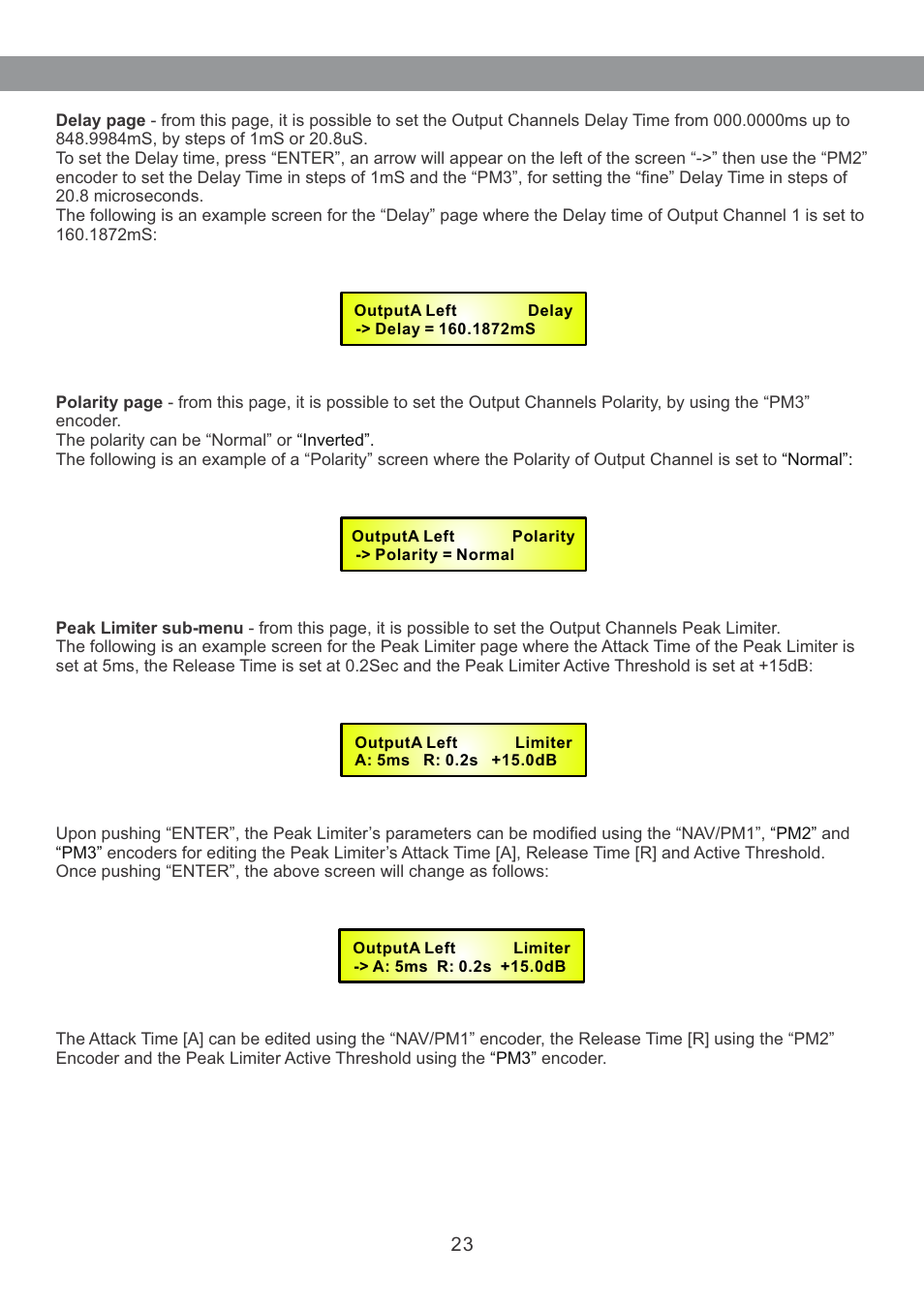 Galaxy Audio DS-CP25 User Manual | Page 24 / 40