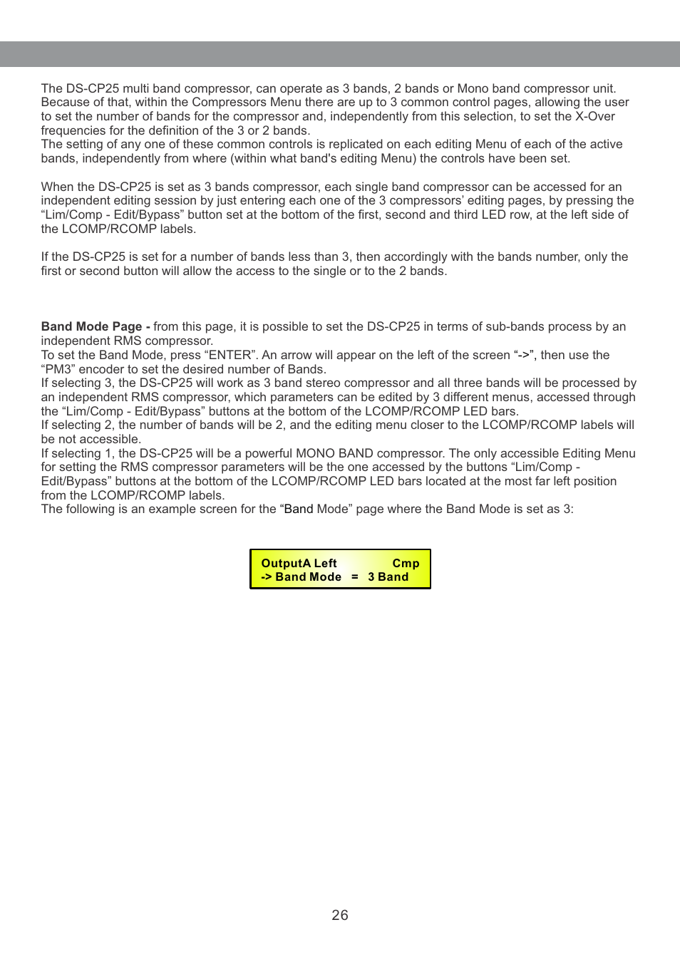 Galaxy Audio DS-CP25 User Manual | Page 27 / 40