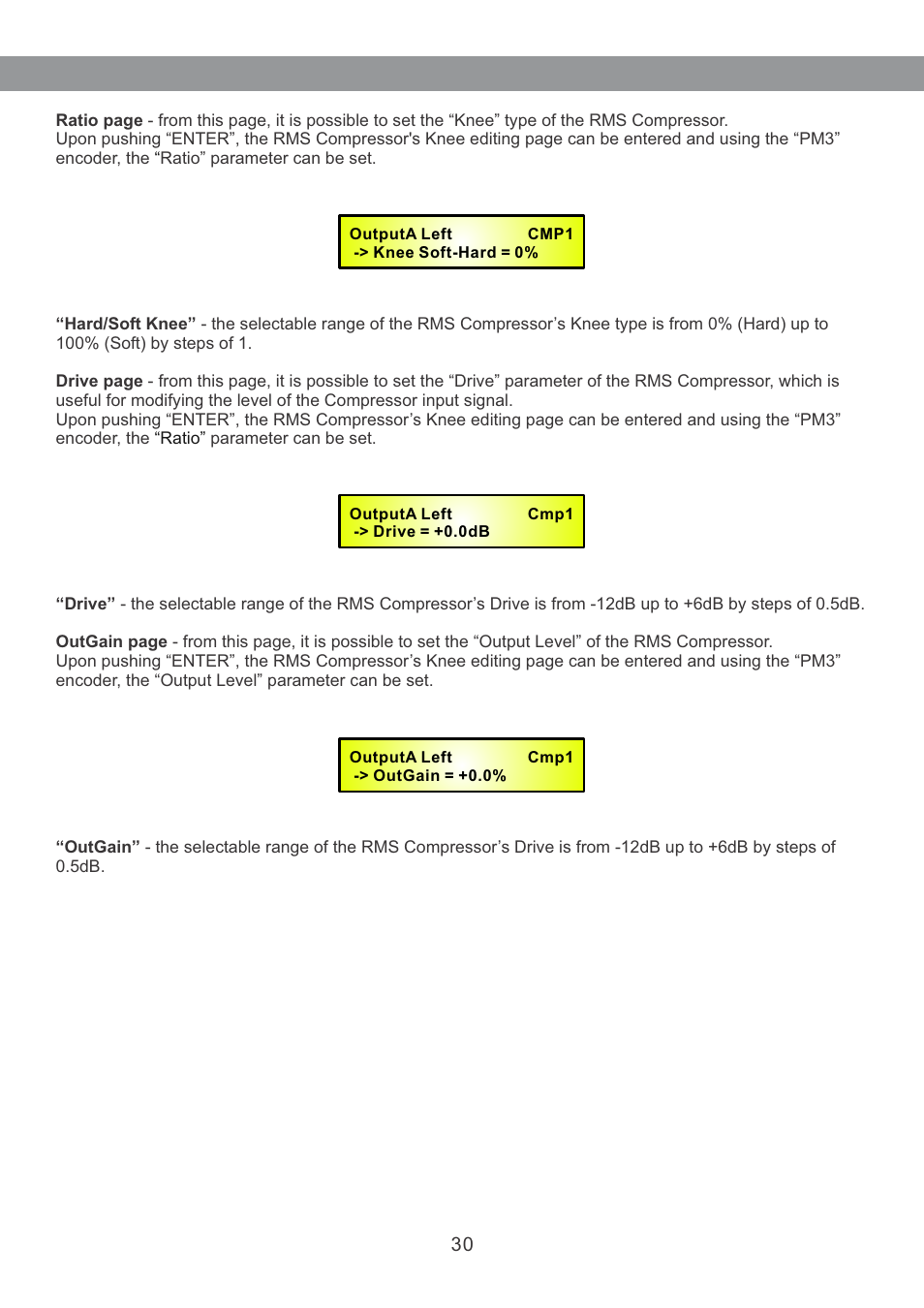 Galaxy Audio DS-CP25 User Manual | Page 31 / 40